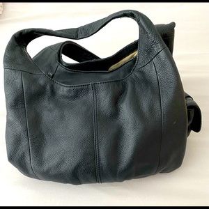 Leonello Borghi soft leather handbag